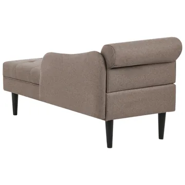 Schäslong Yvoire Vänstervänd - Taupe - Möbler - Soffa - Dagbädd