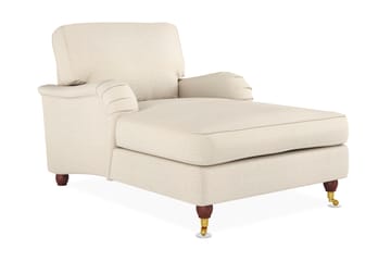 Divanfåtölj Oxford Lyx - Beige - Möbler - Fåtölj & stolar - Fåtölj - Schäslongfåtölj & divanfåtölj