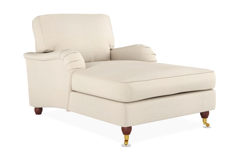Divanfåtölj Oxford Lyx - Beige - Möbler - Fåtölj & stolar - Fåtölj - Schäslongfåtölj & divanfåtölj