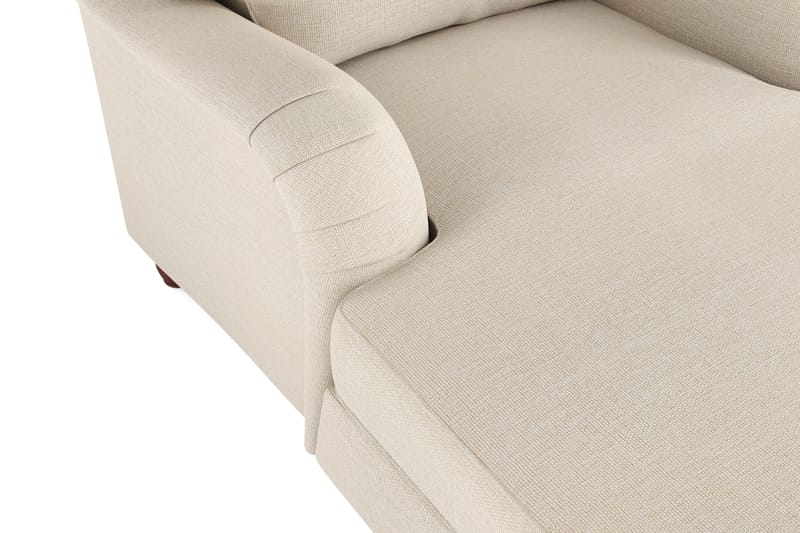 Divanfåtölj Oxford Lyx - Beige - Möbler - Fåtölj & stolar - Fåtölj - Schäslongfåtölj & divanfåtölj