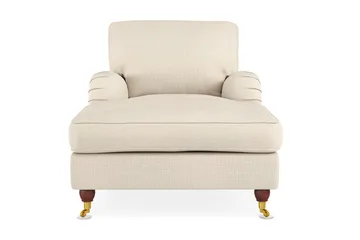 Howard Lyx Divanfåtölj - Beige - Möbler - Fåtölj & stolar - Fåtölj - Schäslongfåtölj & divanfåtölj
