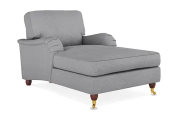 Howard Lyx Divanfåtölj - Grå - Möbler - Fåtölj & stolar - Fåtölj - Schäslongfåtölj & divanfåtölj