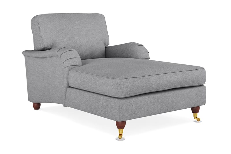 Howard Lyx Divanfåtölj - Grå - Möbler - Fåtölj & stolar - Fåtölj - Schäslongfåtölj & divanfåtölj