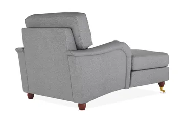 Howard Lyx Divanfåtölj - Grå - Möbler - Fåtölj & stolar - Fåtölj - Schäslongfåtölj & divanfåtölj