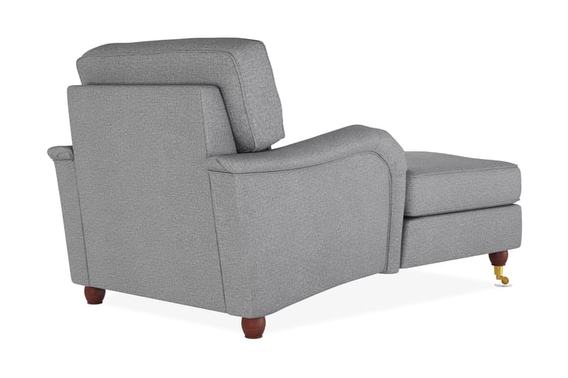 Howard Lyx Divanfåtölj - Grå - Möbler - Fåtölj & stolar - Fåtölj - Schäslongfåtölj & divanfåtölj