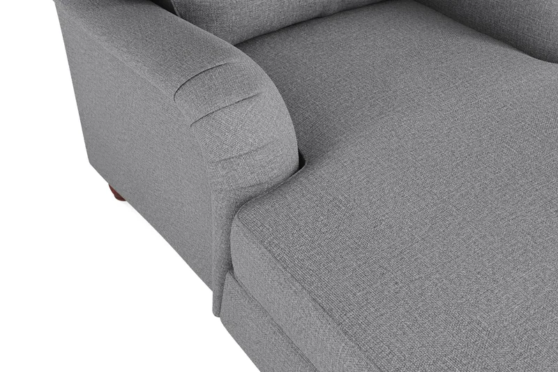 Howard Lyx Divanfåtölj - Grå - Möbler - Fåtölj & stolar - Fåtölj - Schäslongfåtölj & divanfåtölj