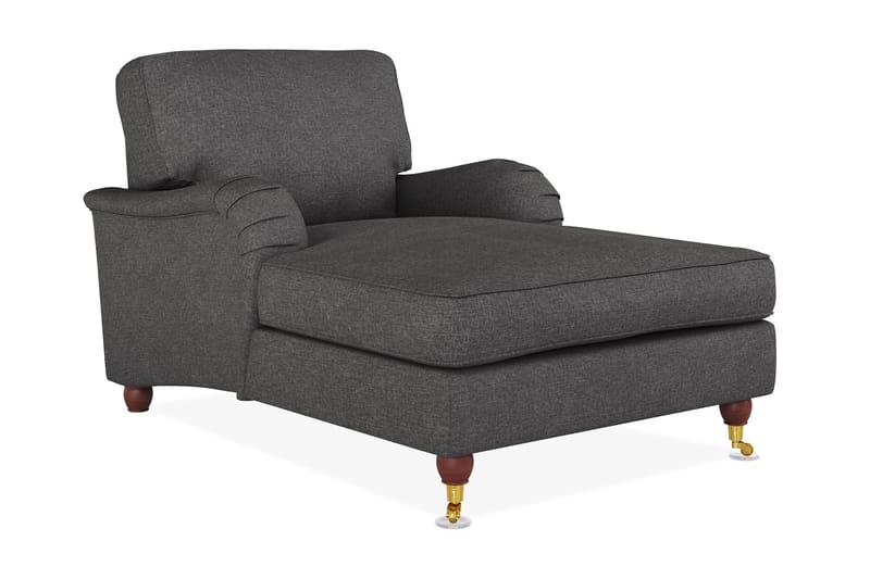 Howard Lyx Divanfåtölj - Mörkgrå - Möbler - Fåtölj & stolar - Fåtölj - Schäslongfåtölj & divanfåtölj