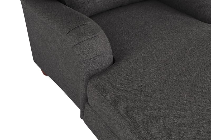 Howard Lyx Divanfåtölj - Mörkgrå - Möbler - Fåtölj & stolar - Fåtölj - Schäslongfåtölj & divanfåtölj