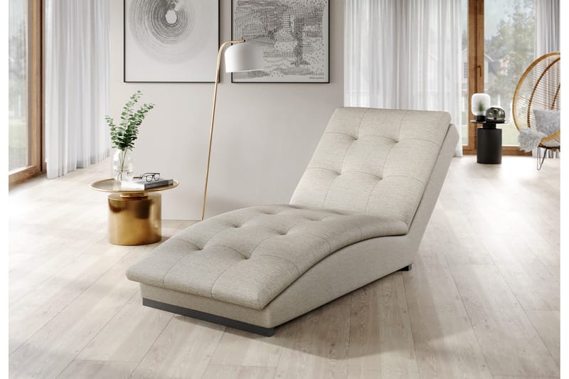 Manwi Schäslongfåtölj, Brun