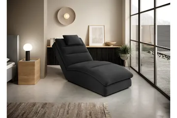 Masaji Schäslongfåtölj - Svart - Möbler - Fåtölj & stolar - Fåtölj - Schäslongfåtölj & divanfåtölj