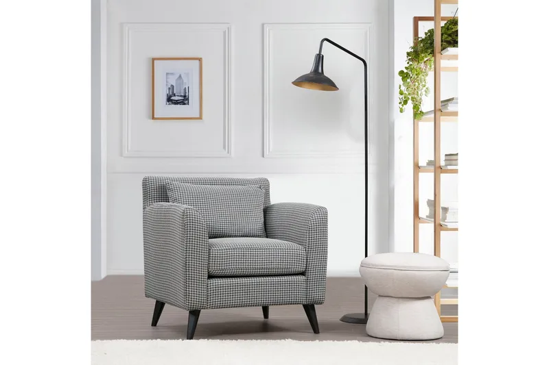 Selder Fåtölj - Mönstrad/Svart - Möbler - Fåtölj & stolar - Fåtölj