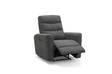 Shano Reclinerfåtölj Manuell - Grå - Möbler - Fåtölj & stolar - Fåtölj - Biofåtölj & reclinerfåtölj