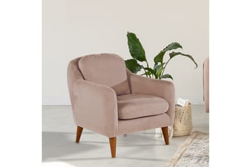 Sheku Fåtölj med Armstöd - Brun - Möbler - Fåtölj & stolar - Fåtölj