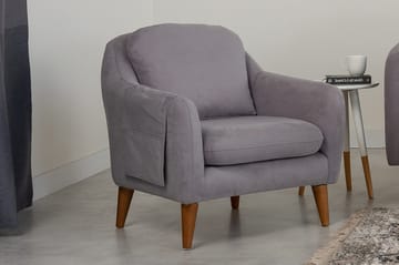 Sheku Fåtölj med Armstöd - Grå - Möbler - Fåtölj & stolar - Fåtölj