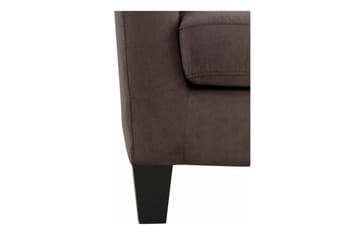 Silfa Fåtölj Microfiber - Brun - Möbler - Fåtölj & stolar - Fåtölj - Öronlappsfåtölj