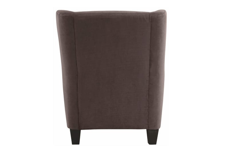 Silfa Fåtölj Microfiber - Brun - Möbler - Fåtölj & stolar - Fåtölj - Öronlappsfåtölj