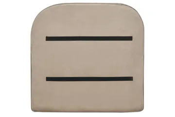 Fåtölj Sirkka - Taupe, guld - Möbler - Fåtölj & stolar - Fåtölj