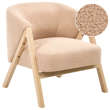 Fåtölj Skei - Beige - Möbler - Fåtölj & stolar - Fåtölj