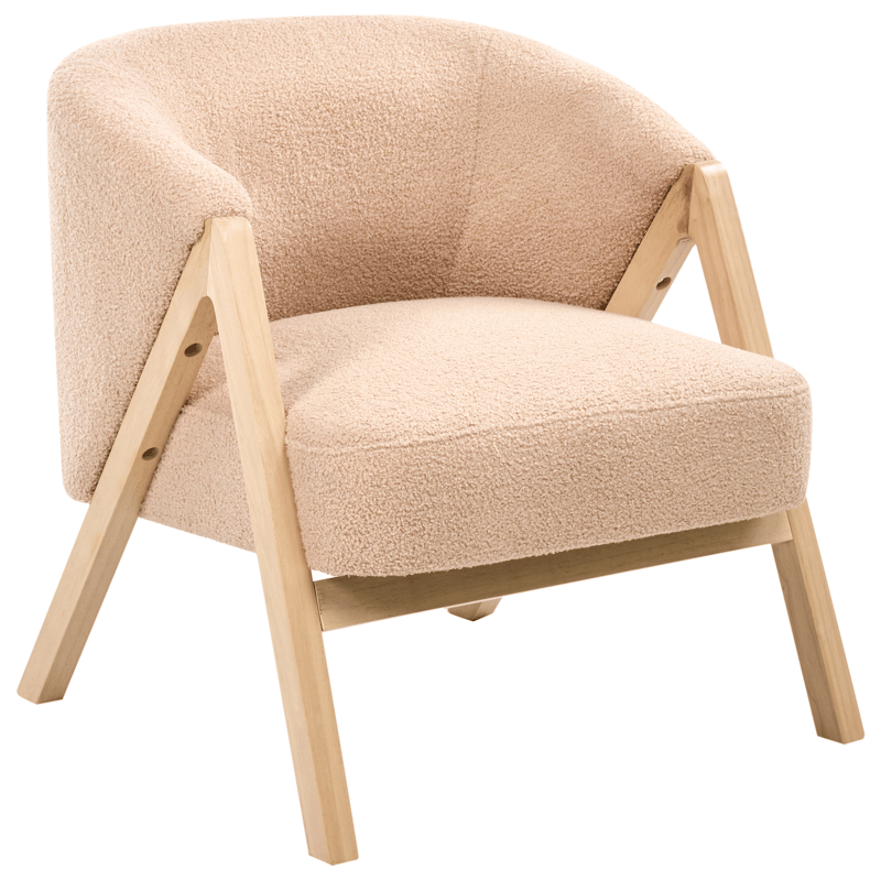 Fåtölj Skei - Beige - Möbler - Fåtölj & stolar - Fåtölj
