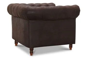 Cambridge Fåtölj - Tyg vintage brun - Möbler - Fåtölj & stolar - Fåtölj - Skinnfåtölj & läderfåtölj