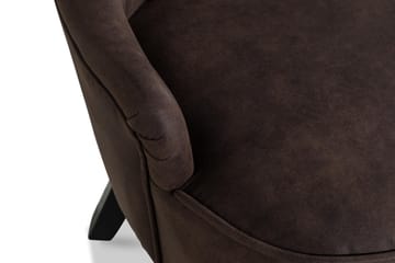 Fåtölj Thunia - Vintage Brun - Möbler - Fåtölj & stolar - Fåtölj - Skinnfåtölj & läderfåtölj