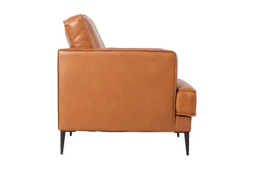 Leo Fåtölj Ljusbrun - Möbler - Fåtölj & stolar - Fåtölj - Skinnfåtölj & läderfåtölj