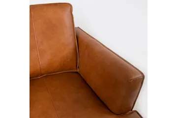 Leo Fåtölj Ljusbrun - Möbler - Fåtölj & stolar - Fåtölj - Skinnfåtölj & läderfåtölj