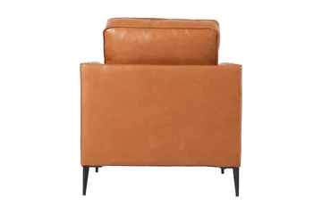 Leo Fåtölj Ljusbrun - Möbler - Fåtölj & stolar - Fåtölj - Skinnfåtölj & läderfåtölj