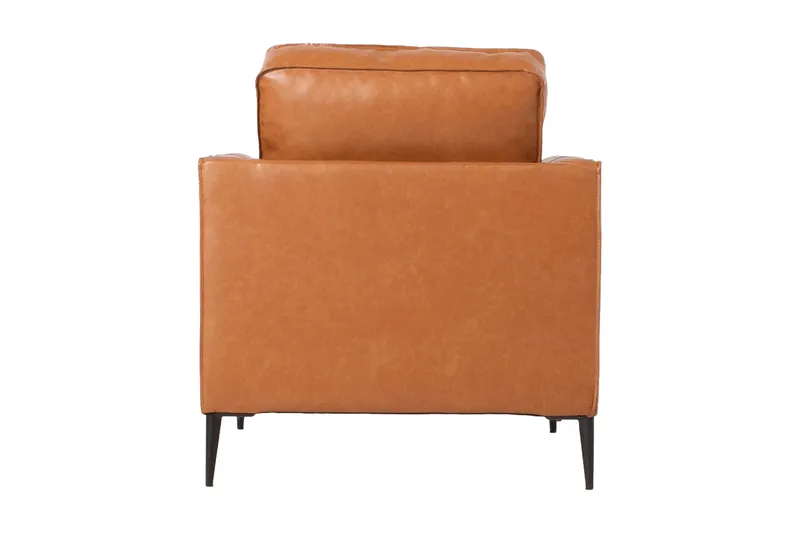 Leo Fåtölj Ljusbrun - Möbler - Fåtölj & stolar - Fåtölj - Skinnfåtölj & läderfåtölj