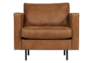 Teton Fåtölj - Brun - Möbler - Fåtölj & stolar - Fåtölj - Skinnfåtölj & läderfåtölj