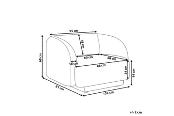 Fåtölj Skjanes - Grön - Möbler - Fåtölj & stolar - Fåtölj