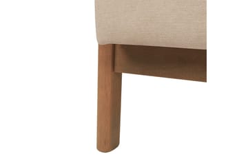 Fåtölj Skovde - Beige, ljust trä - Möbler - Fåtölj & stolar - Fåtölj