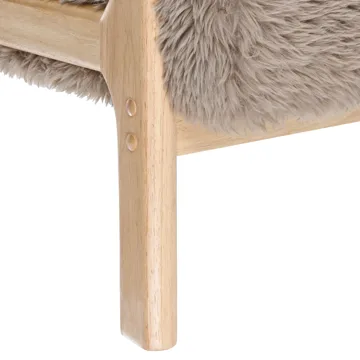 Fåtölj Skovde - Taupe - Möbler - Fåtölj & stolar - Fåtölj