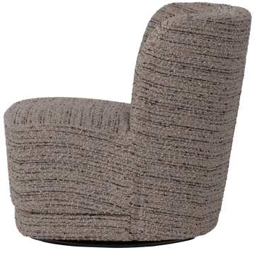Snurrfåtölj Atty - Beige Melange - Möbler - Fåtölj & stolar - Fåtölj - Fåtölj utan armstöd