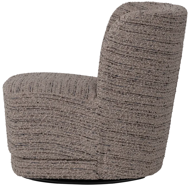 Snurrfåtölj Atty - Beige Melange - Möbler - Fåtölj & stolar - Fåtölj - Fåtölj utan armstöd
