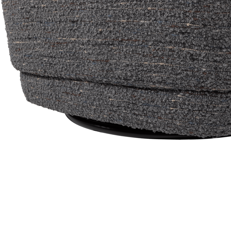 Snurrfåtölj Atty - Grå Melange - Möbler - Fåtölj & stolar - Fåtölj