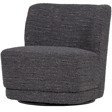 Snurrfåtölj Atty - Grå Melange - Möbler - Fåtölj & stolar - Fåtölj