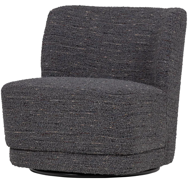 Snurrfåtölj Atty, Grå Melange
