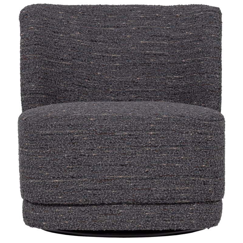 Snurrfåtölj Atty - Grå Melange - Möbler - Fåtölj & stolar - Fåtölj