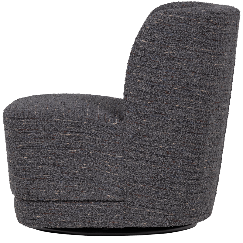 Snurrfåtölj Atty - Grå Melange - Möbler - Fåtölj & stolar - Fåtölj