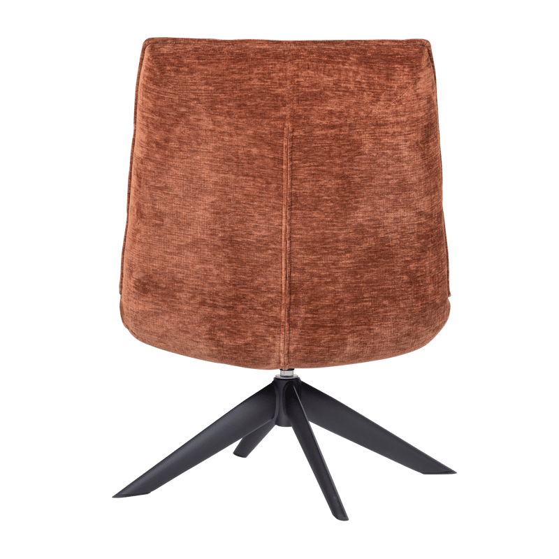 Snurrfåtölj Jouke - Rostbrun - Möbler - Fåtölj & stolar - Fåtölj