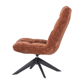 Snurrfåtölj Jouke - Rostbrun - Möbler - Fåtölj & stolar - Fåtölj