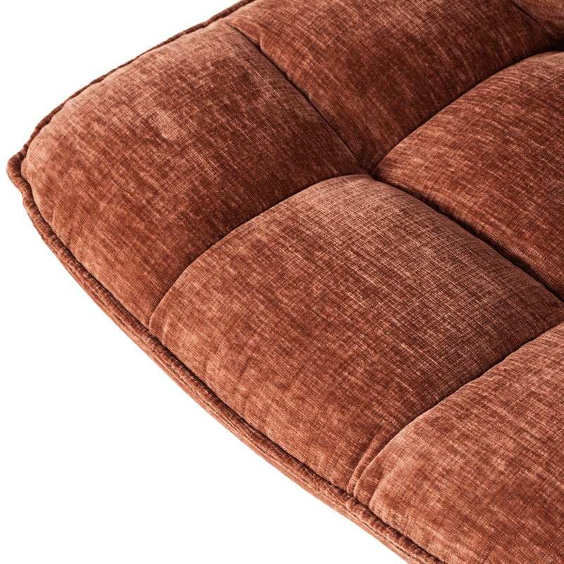 Snurrfåtölj Jouke - Rostbrun - Möbler - Fåtölj & stolar - Fåtölj