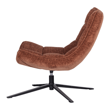 Snurrfåtölj Maudi - Brun - Möbler - Fåtölj & stolar - Fåtölj - Fåtölj utan armstöd