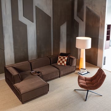 Snurrfåtölj Maudi - Brun - Möbler - Fåtölj & stolar - Fåtölj - Fåtölj utan armstöd