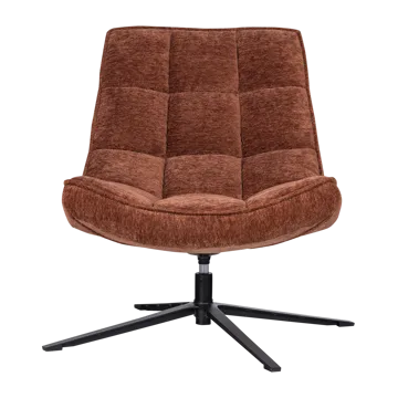 Snurrfåtölj Maudi - Brun - Möbler - Fåtölj & stolar - Fåtölj