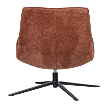 Snurrfåtölj Maudi - Brun - Möbler - Fåtölj & stolar - Fåtölj