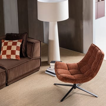 Snurrfåtölj Maudi - Brun - Möbler - Fåtölj & stolar - Fåtölj - Fåtölj utan armstöd