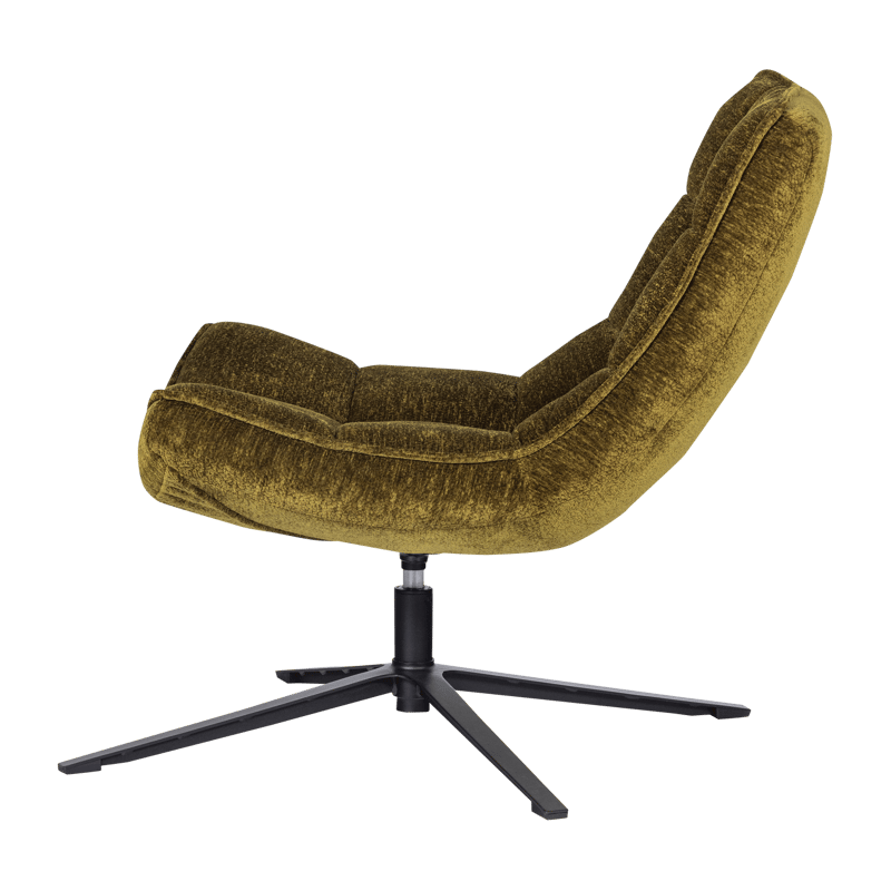 Snurrfåtölj Maudi - Grön - Möbler - Fåtölj & stolar - Fåtölj - Fåtölj utan armstöd