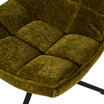 Snurrfåtölj Maudi - Grön - Möbler - Fåtölj & stolar - Fåtölj - Fåtölj utan armstöd